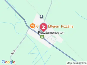 Pusztamonostor a térképen