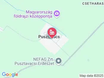 Pusztavacs a térképen