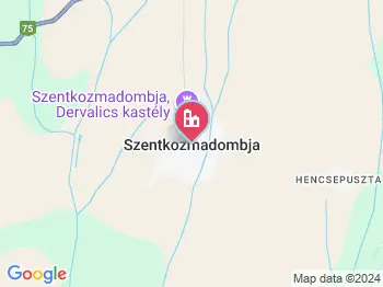 Szentkozmadombja a térképen