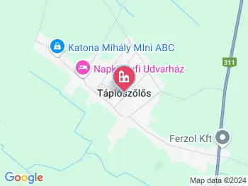 Tápiószőlős a térképen