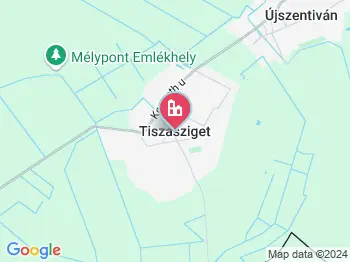 Tiszasziget a térképen