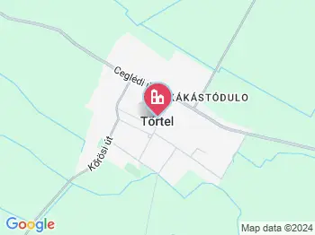 Törtel a térképen