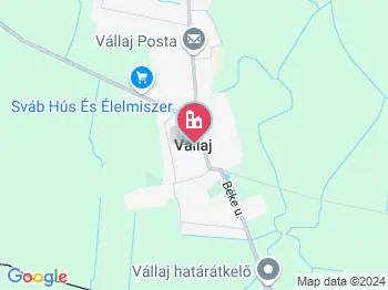 Vállaj a térképen