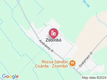 Zsombó a térképen