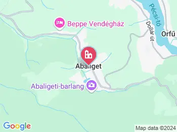 Abaliget a térképen