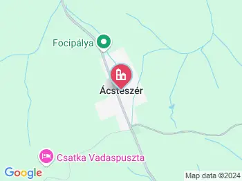 Ácsteszér a térképen