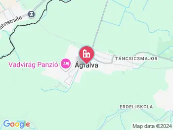 Ágfalva a térképen