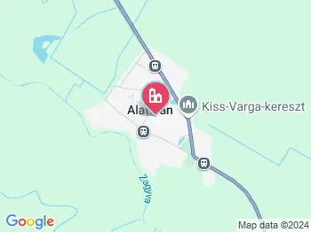 Alattyán a térképen