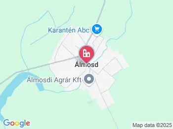 Álmosd a térképen