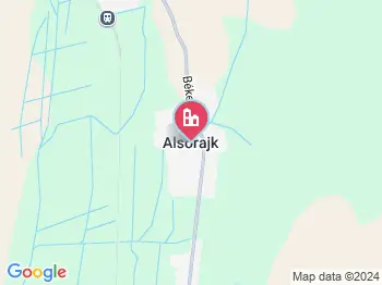 Alsórajk a térképen