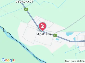 Apátfalva a térképen