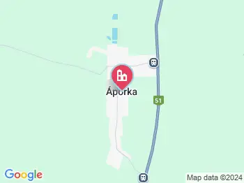 Áporka a térképen