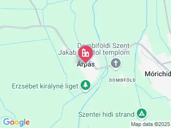 Árpás a térképen