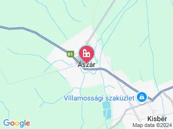 Ászár a térképen
