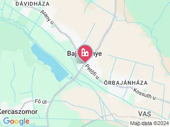 Bajánsenye a térképen