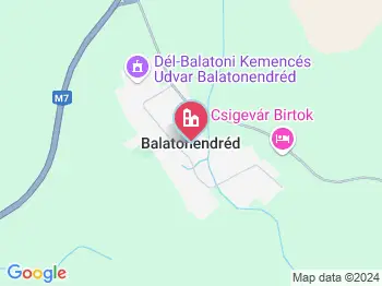 Balatonendréd a térképen