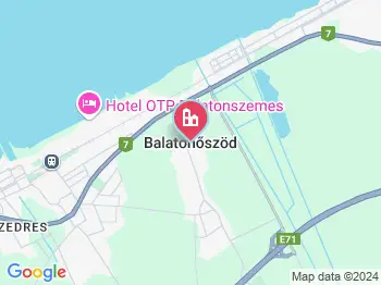 Balatonőszöd a térképen