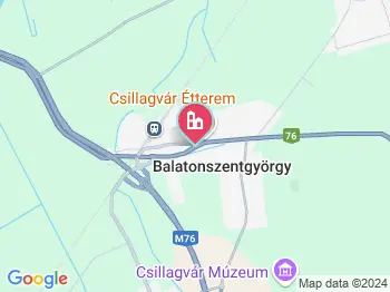 Balatonszentgyörgy a térképen