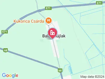 Balatonújlak a térképen