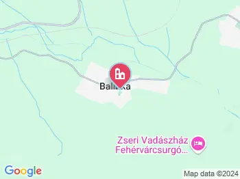 Balinka a térképen