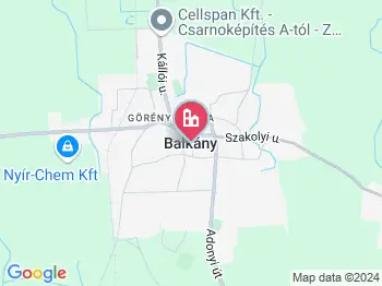 Balkány a térképen