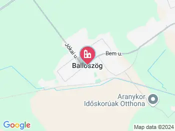 Ballószög a térképen