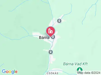 Bárna a térképen