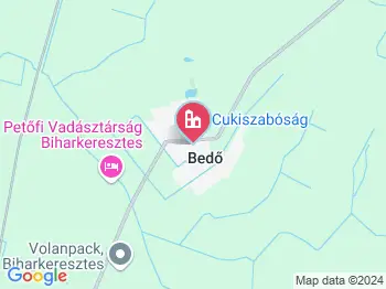 Bedő a térképen