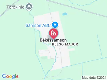 Békéssámson a térképen