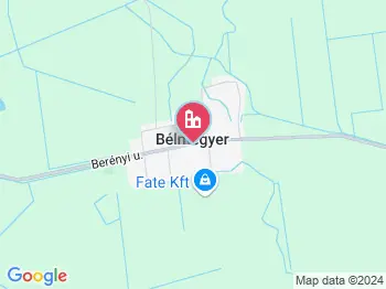 Bélmegyer a térképen