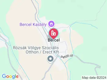 Bercel a térképen