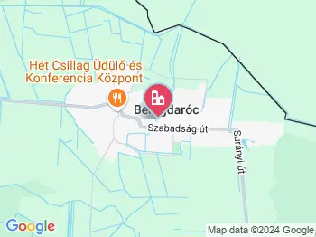 Beregdaróc a térképen