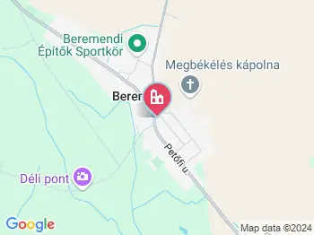 Beremend a térképen