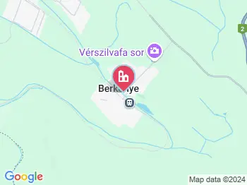 Berkenye a térképen