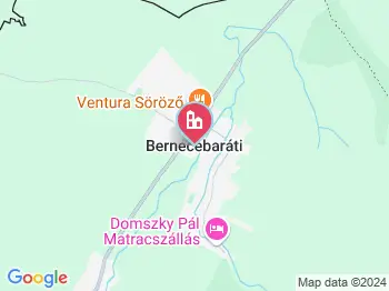 Bernecebaráti a térképen