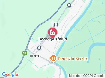 Bodrogkisfalud a térképen