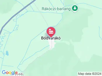 Bódvarákó a térképen