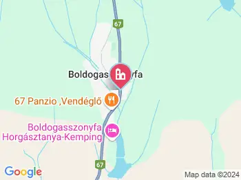 Boldogasszonyfa a térképen