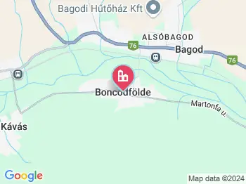 Boncodfölde a térképen