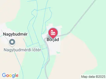 Borjád a térképen