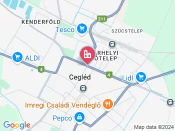 Cegléd egyéb látványosság a térképen