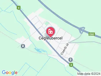 Ceglédbercel a térképen