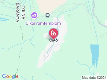 Cikó a térképen