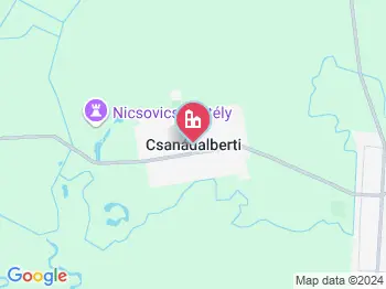 Csanádalberti a térképen