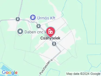 Csanytelek a térképen