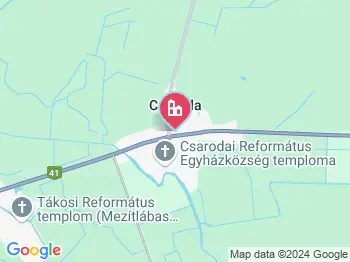 Csaroda a térképen