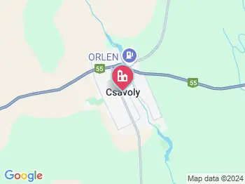 Csávoly a térképen