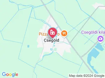 Csegöld a térképen