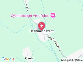Csehimindszent a térképen
