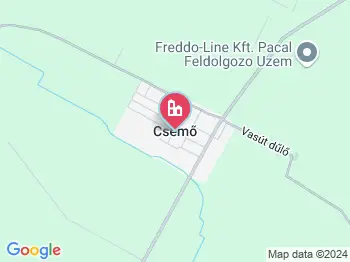 Csemő a térképen